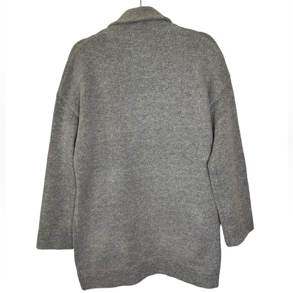 Thread & Supply Open Front Cardigan Coat - Heather Gray Size XL - Picture 5 of 5